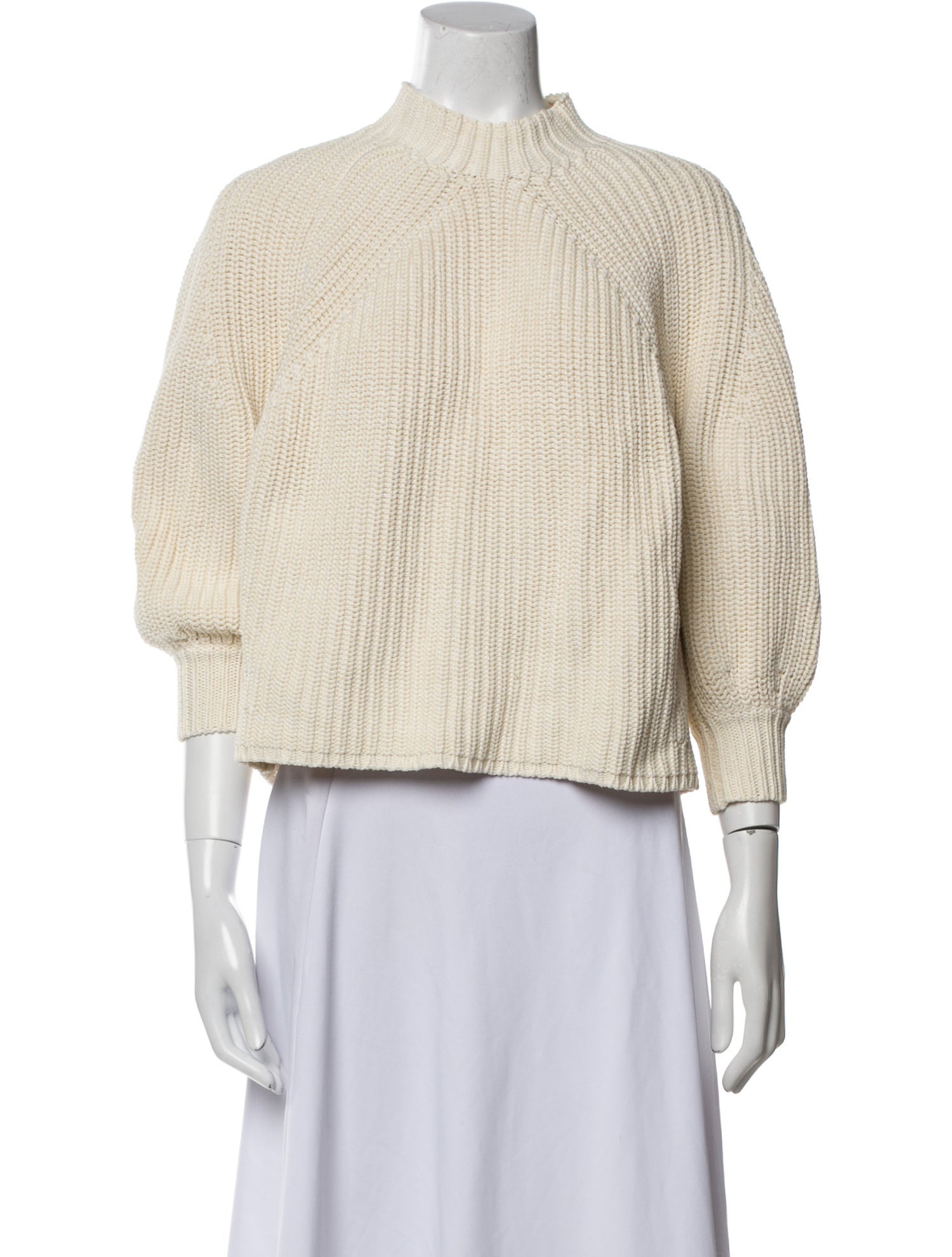 Apiece Apart Mock Neck Sweater