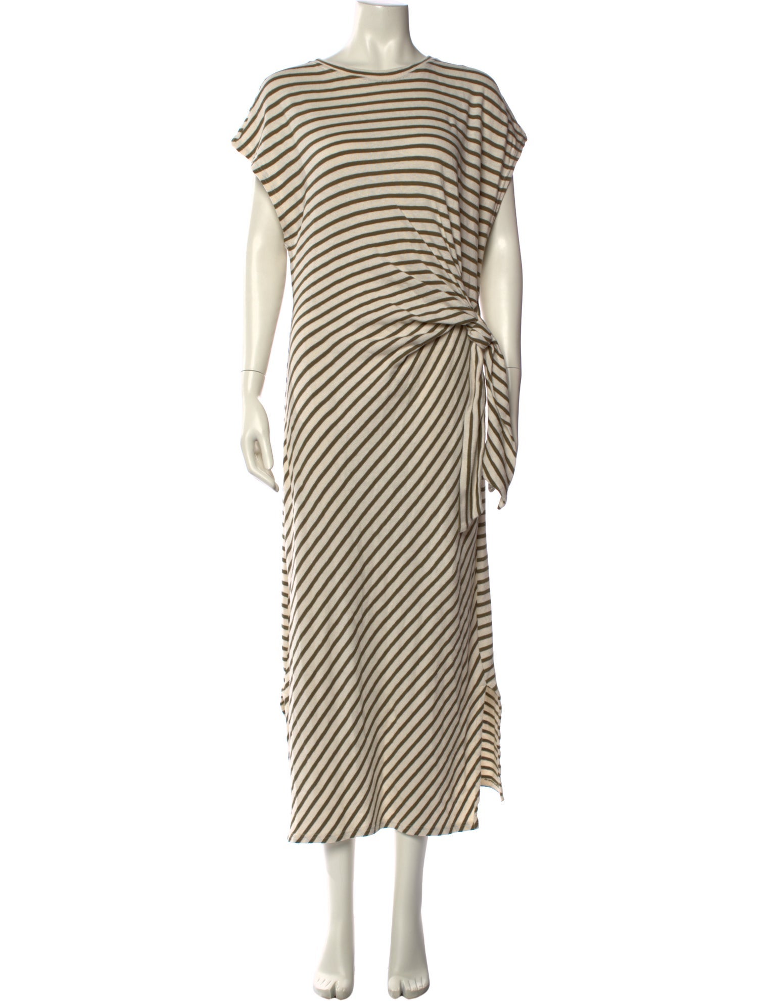 Apiece Apart Striped Long Dress