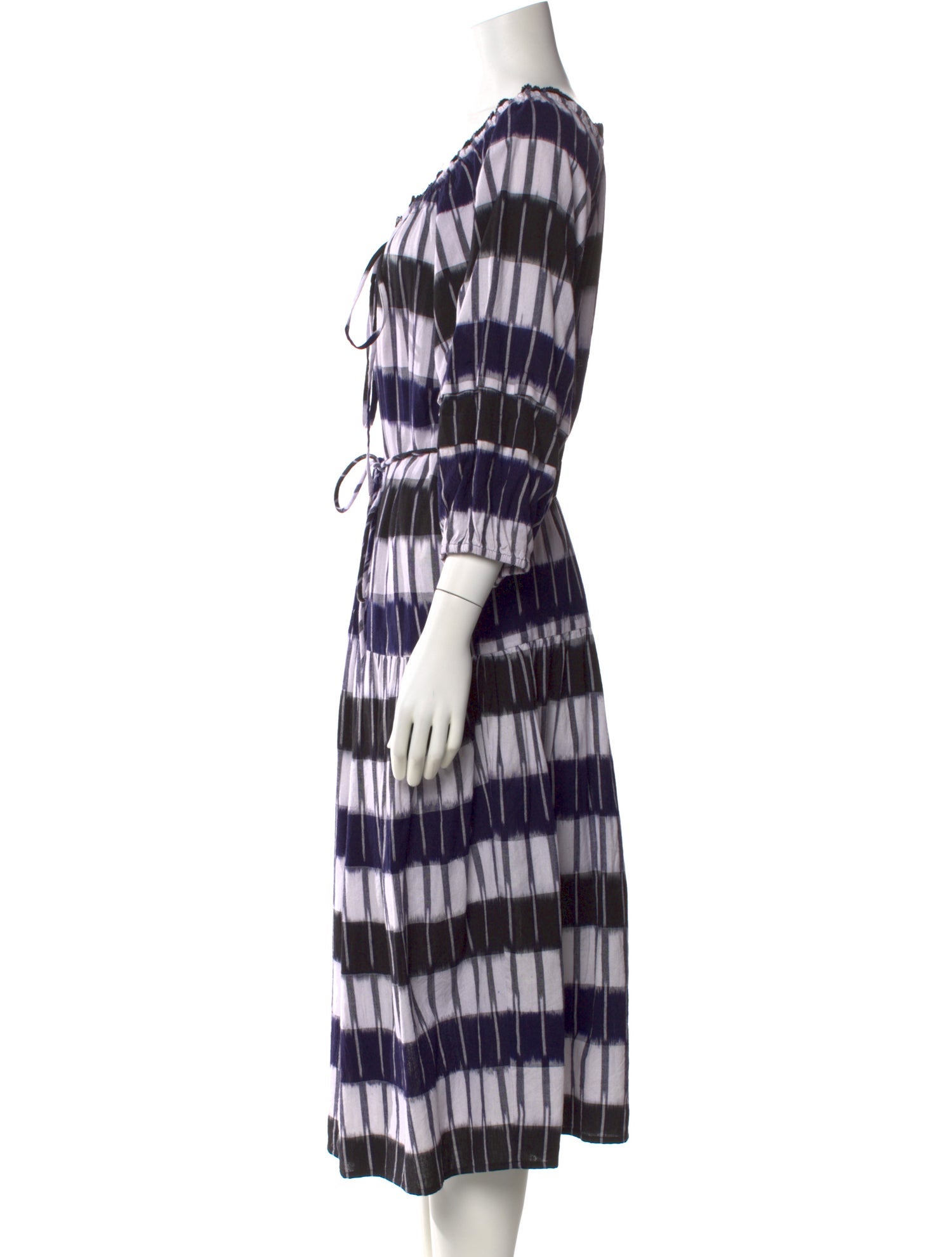 Apiece Apart Tie-Dye Print Long Dress