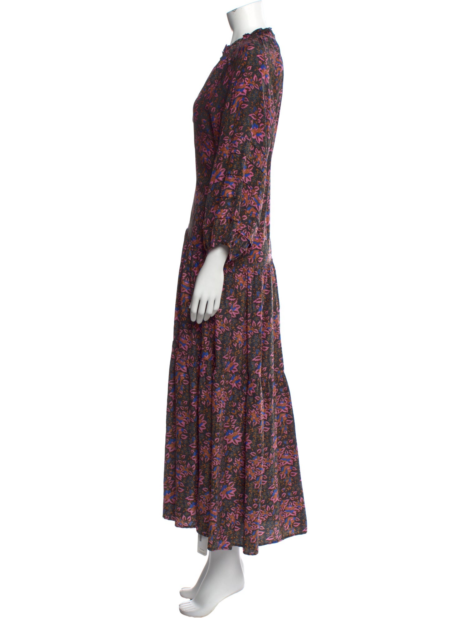 Apiece Apart Silk Long Dress