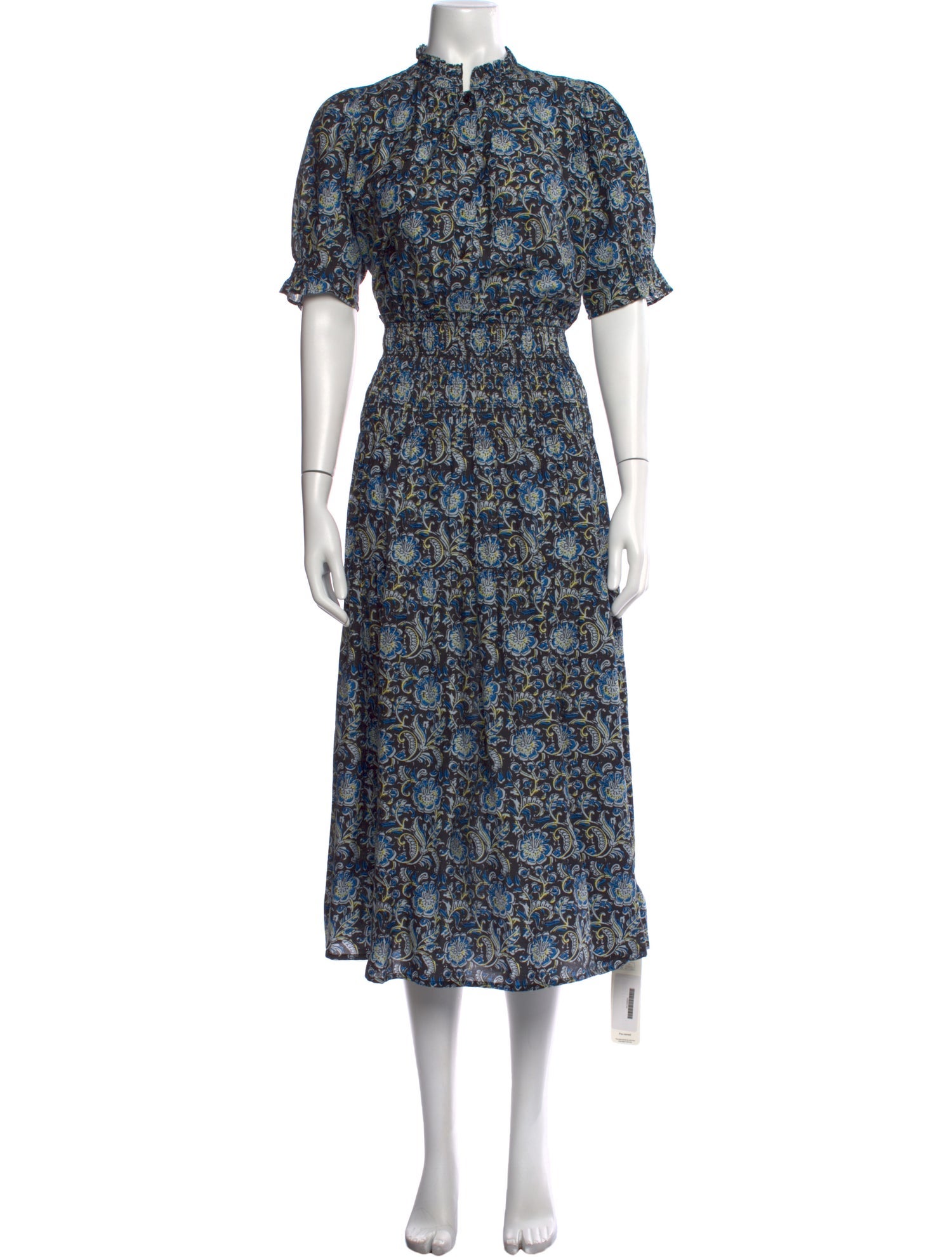 Apiece Apart Floral Print Long Dress