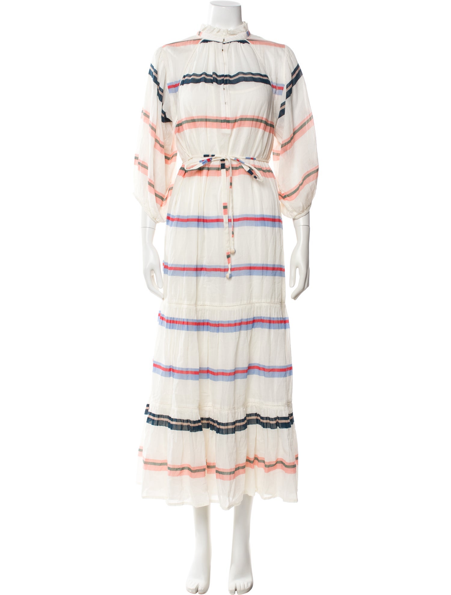 Apiece Apart Striped Long Dress