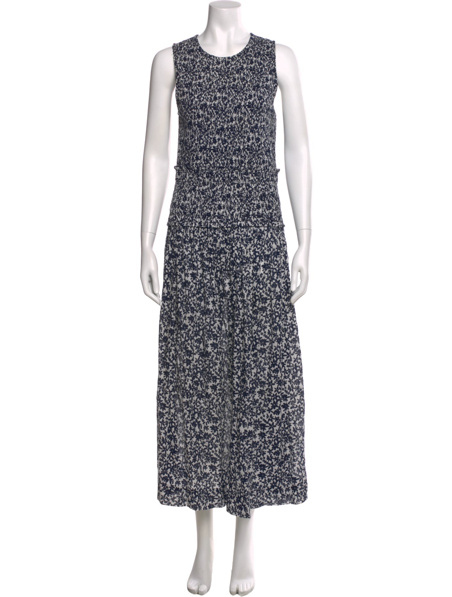 Apiece Apart Printed Long Dress