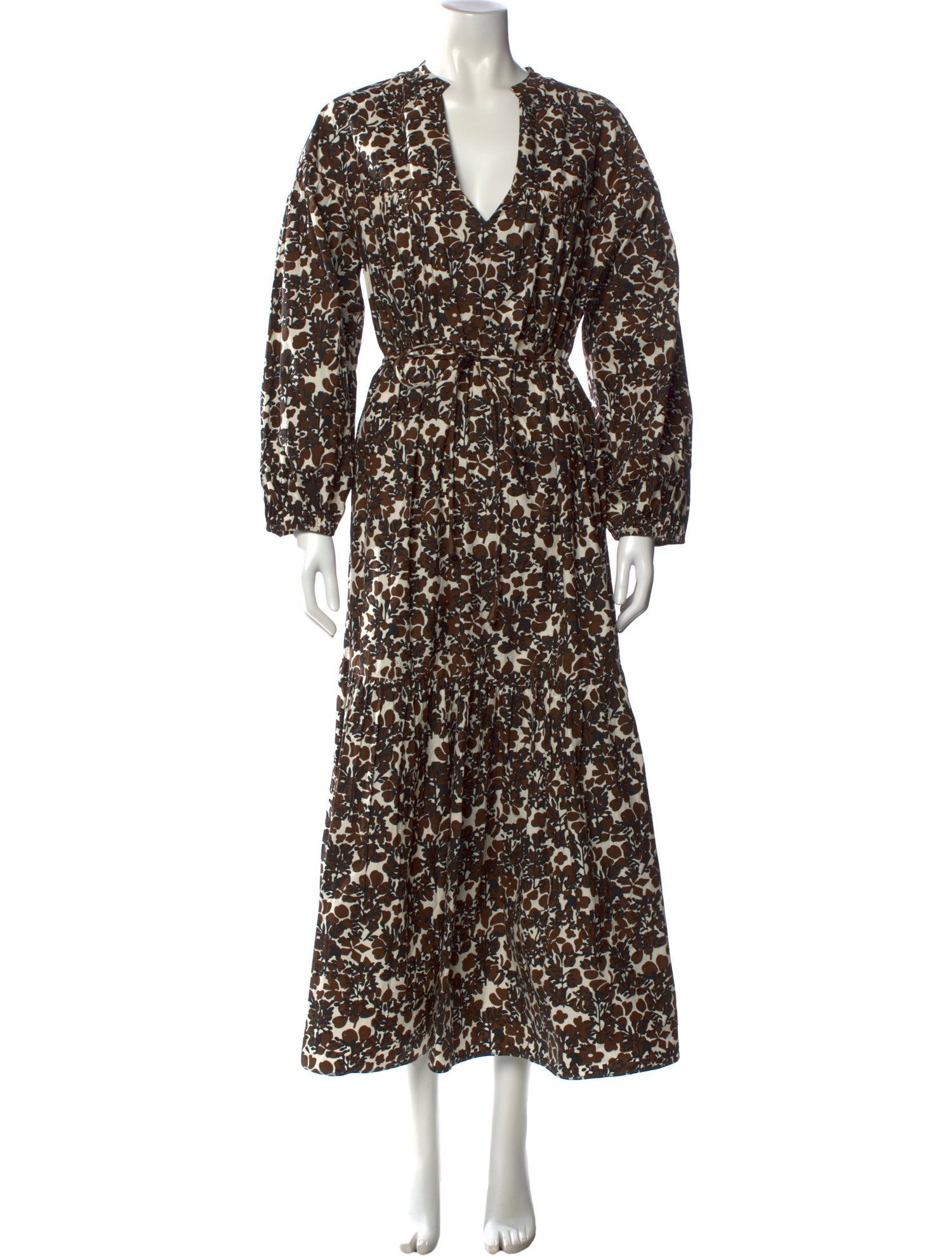 Apiece Apart Printed Long Dress