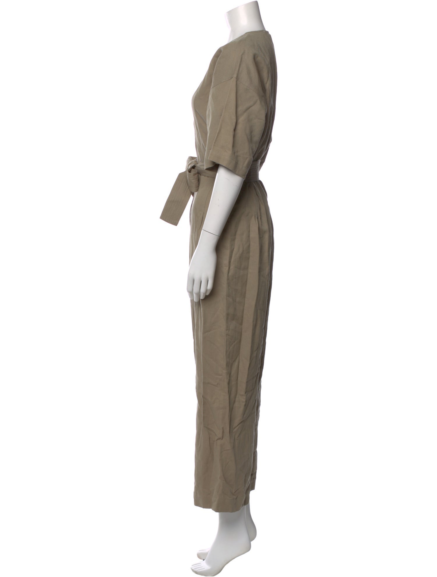 Apiece Apart Linen Crew Neck Jumpsuit w/ Tags