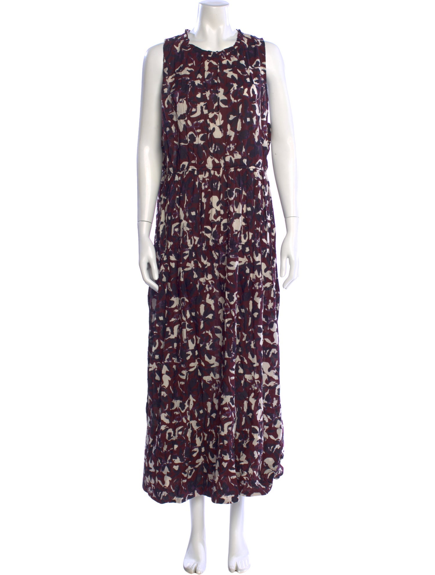 Apiece Apart Printed Long Dress