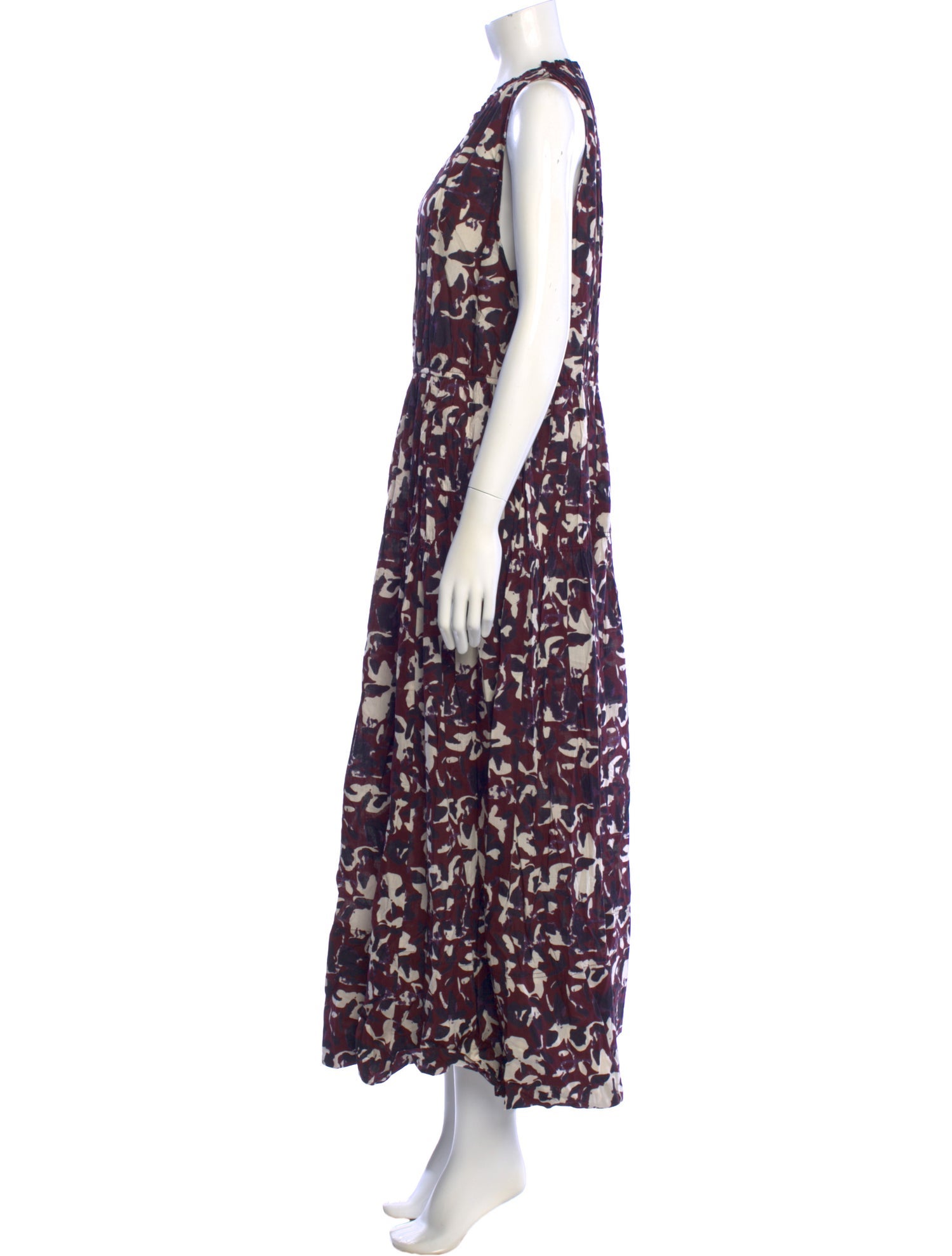 Apiece Apart Printed Long Dress