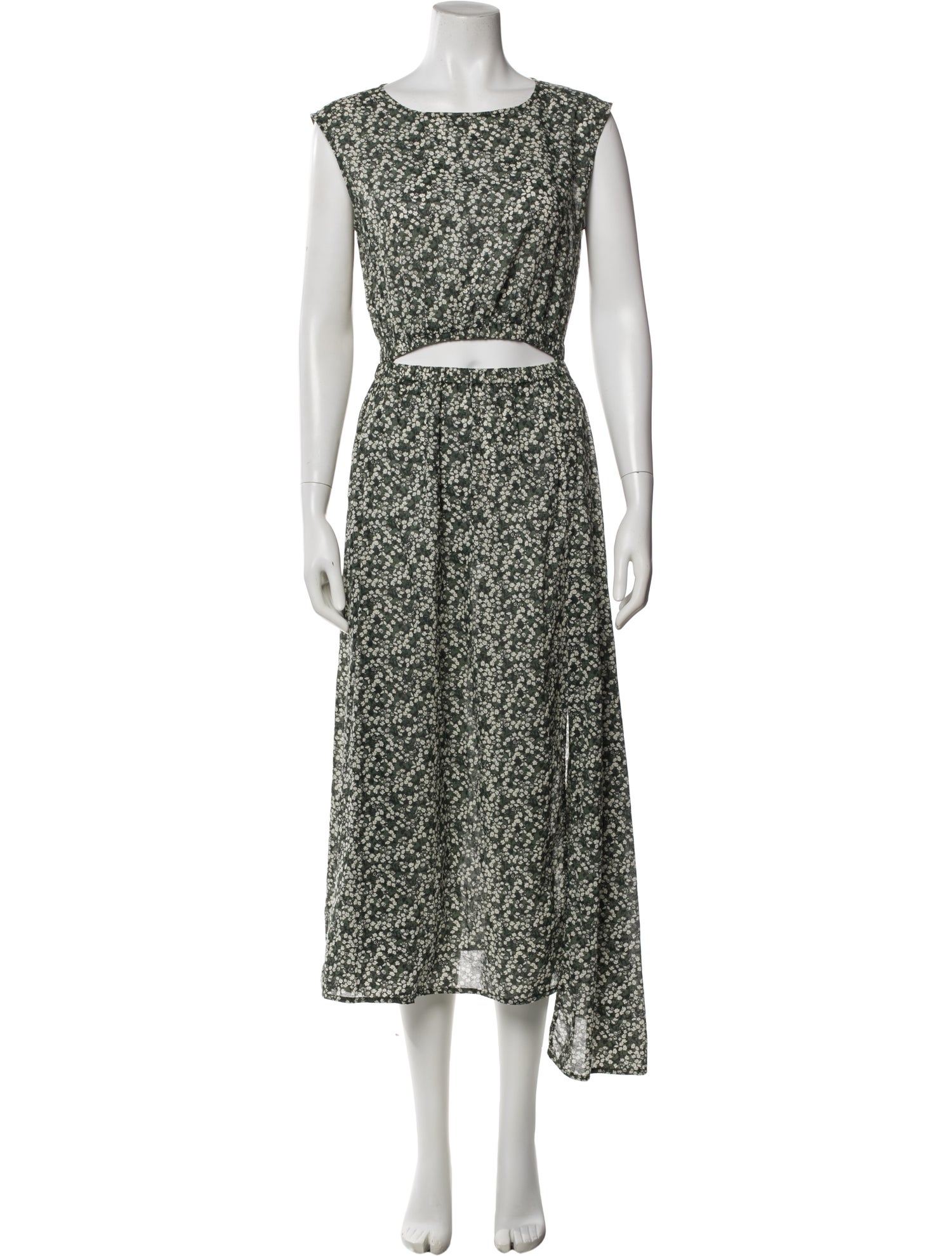 Apiece Apart Printed Long Dress