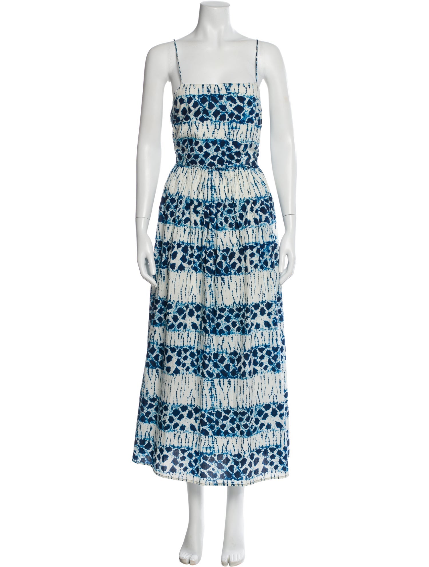 Apiece Apart Printed Long Dress