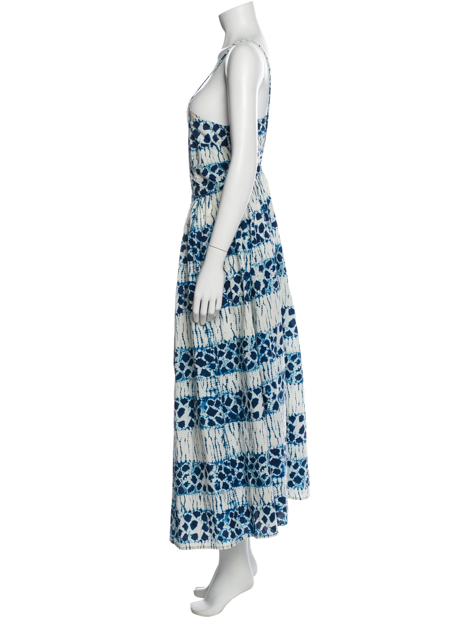 Apiece Apart Printed Long Dress
