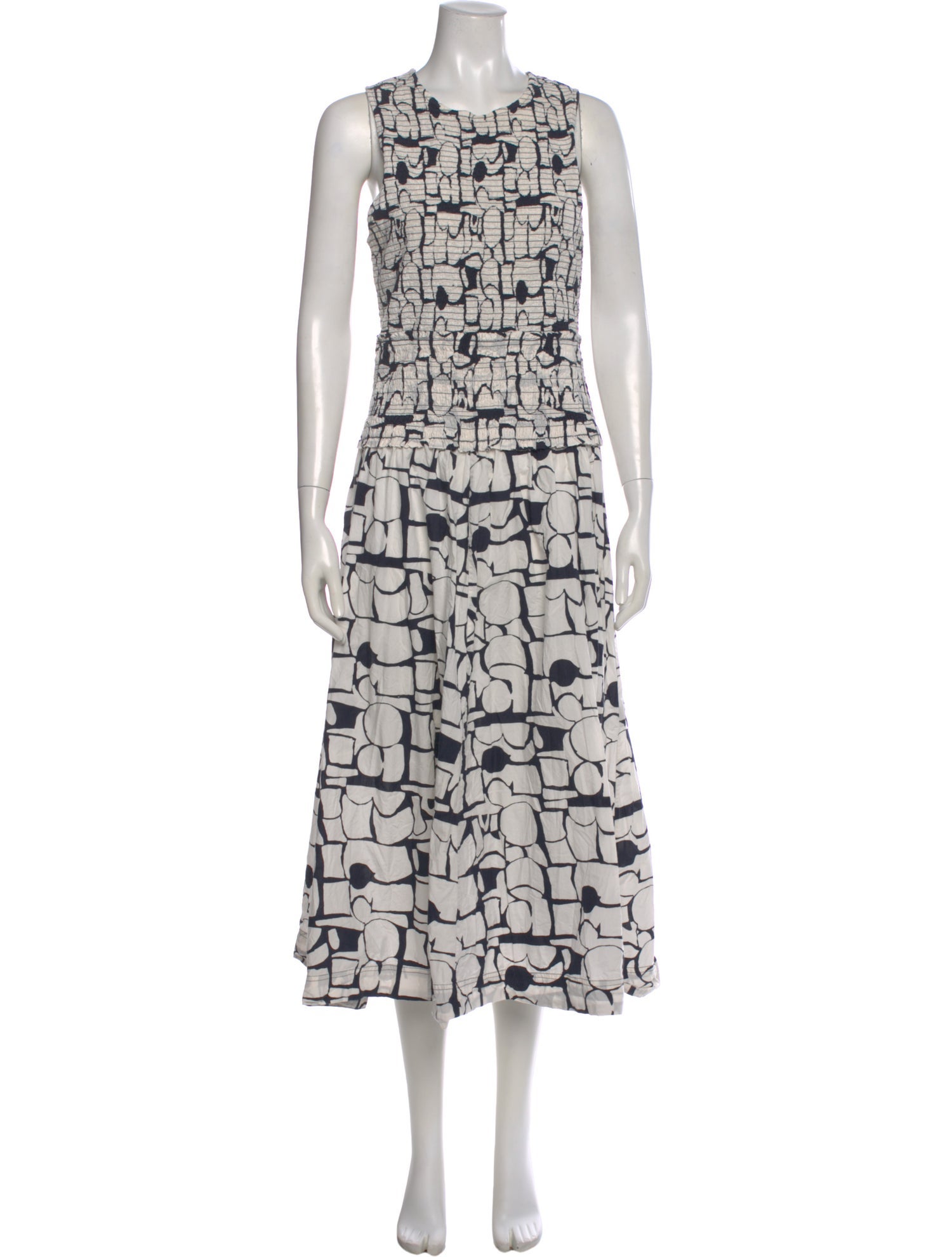 Apiece Apart Printed Long Dress