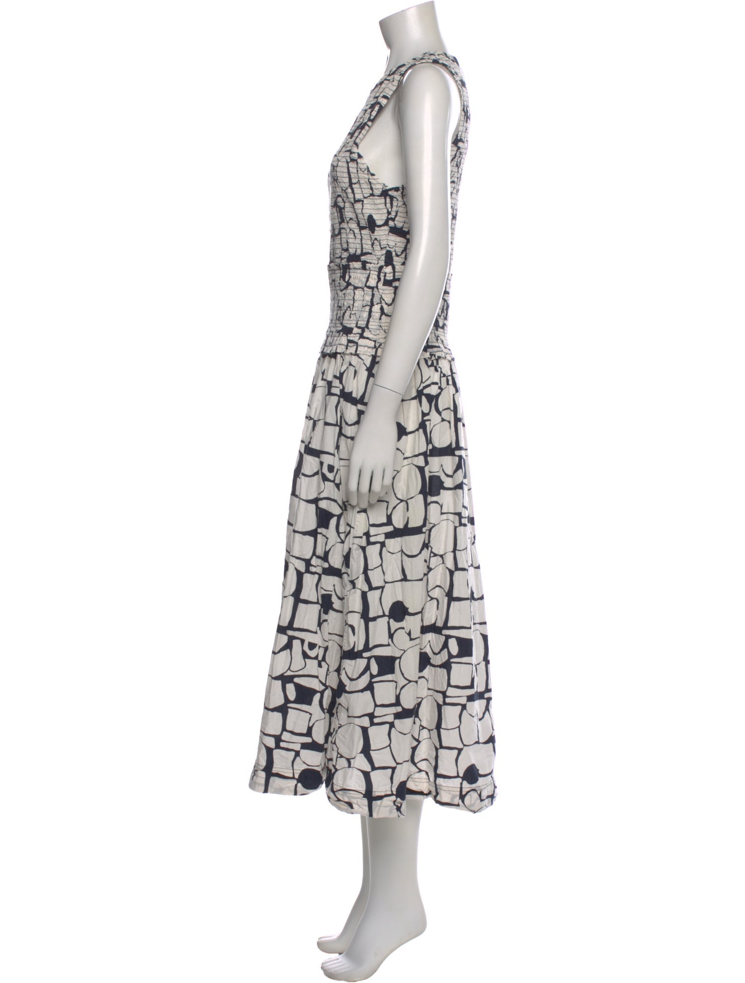 Apiece Apart Printed Long Dress