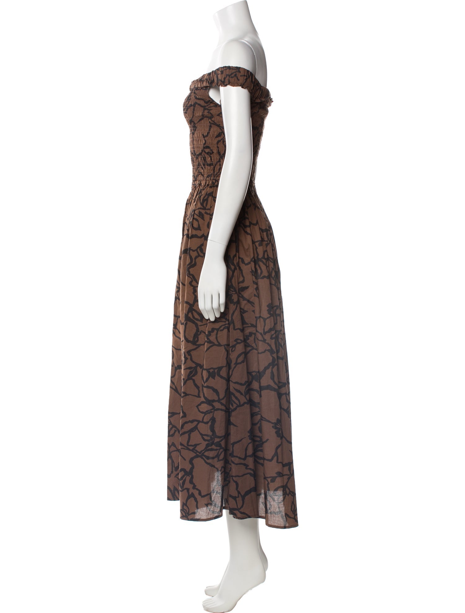 Apiece Apart Printed Midi Length Dress w/ Tags