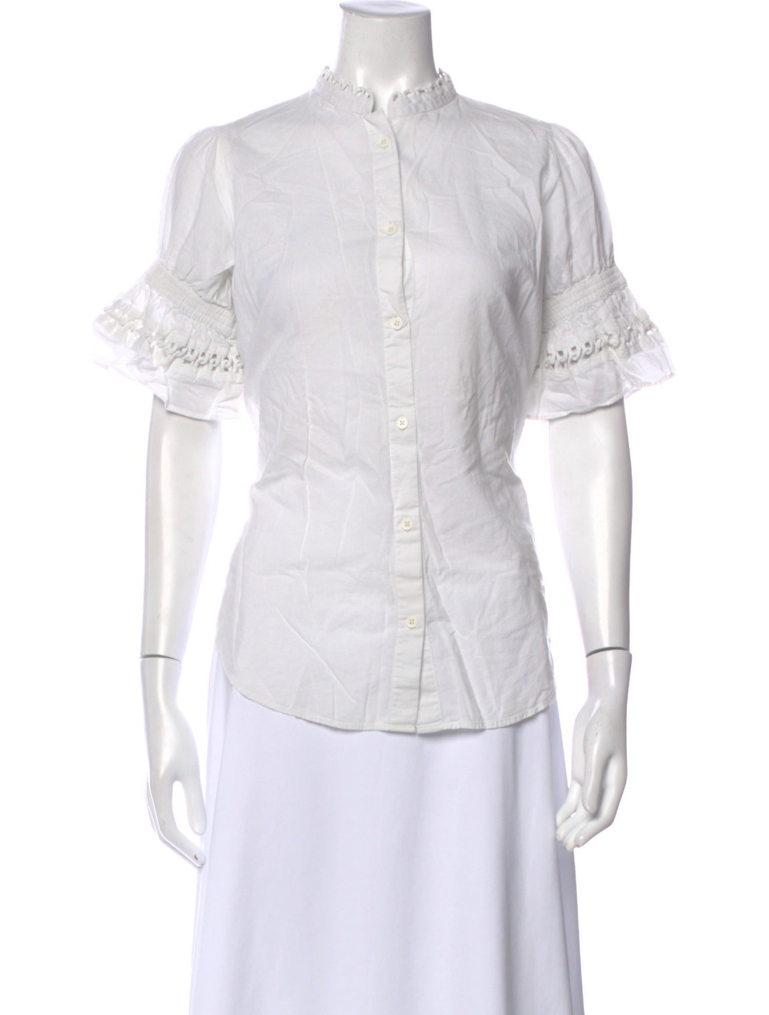 Apiece Apart Short Sleeve Blouse