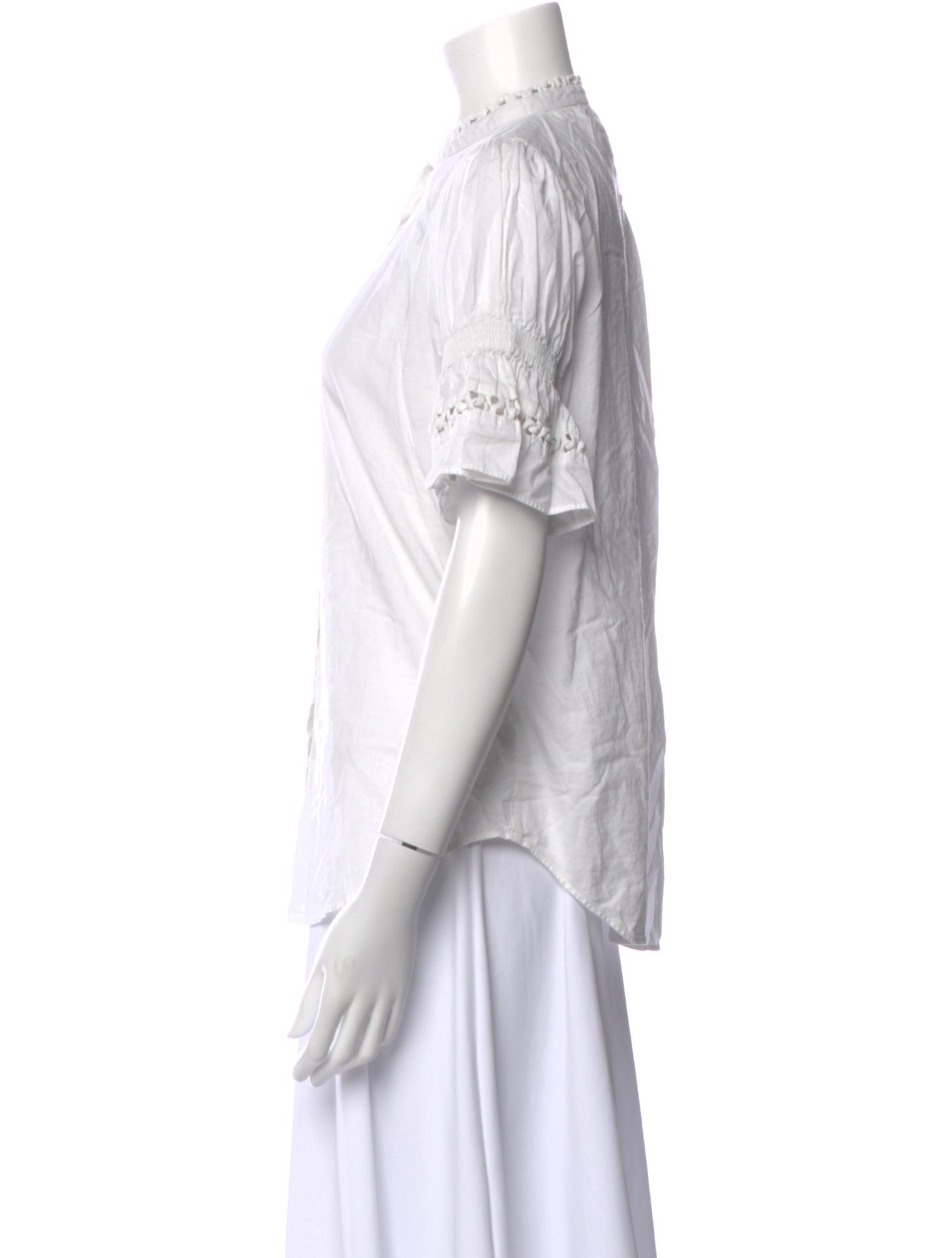 Apiece Apart Short Sleeve Blouse