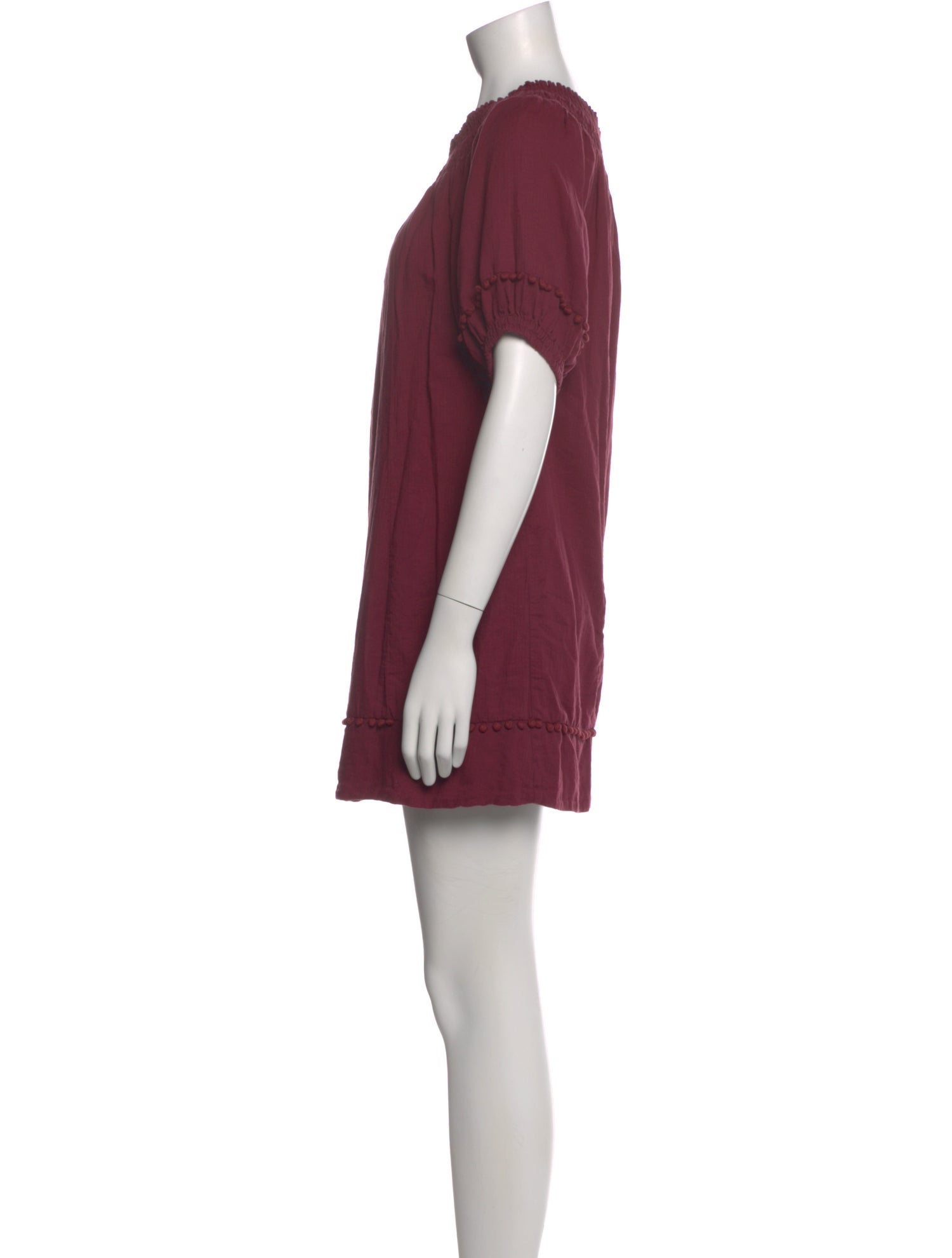 Apiece Apart Crew Neck Mini Dress