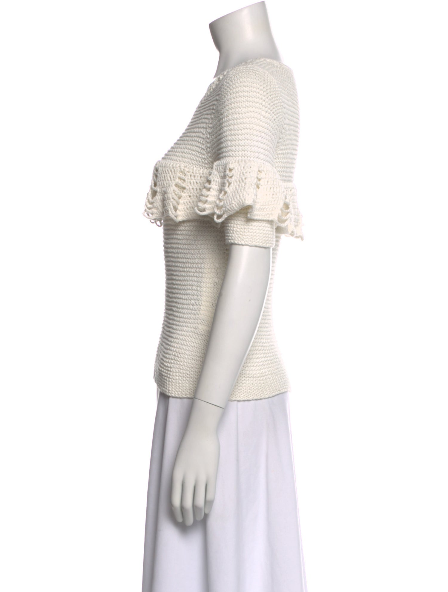 Apiece Apart Crew Neck Short Sleeve Top