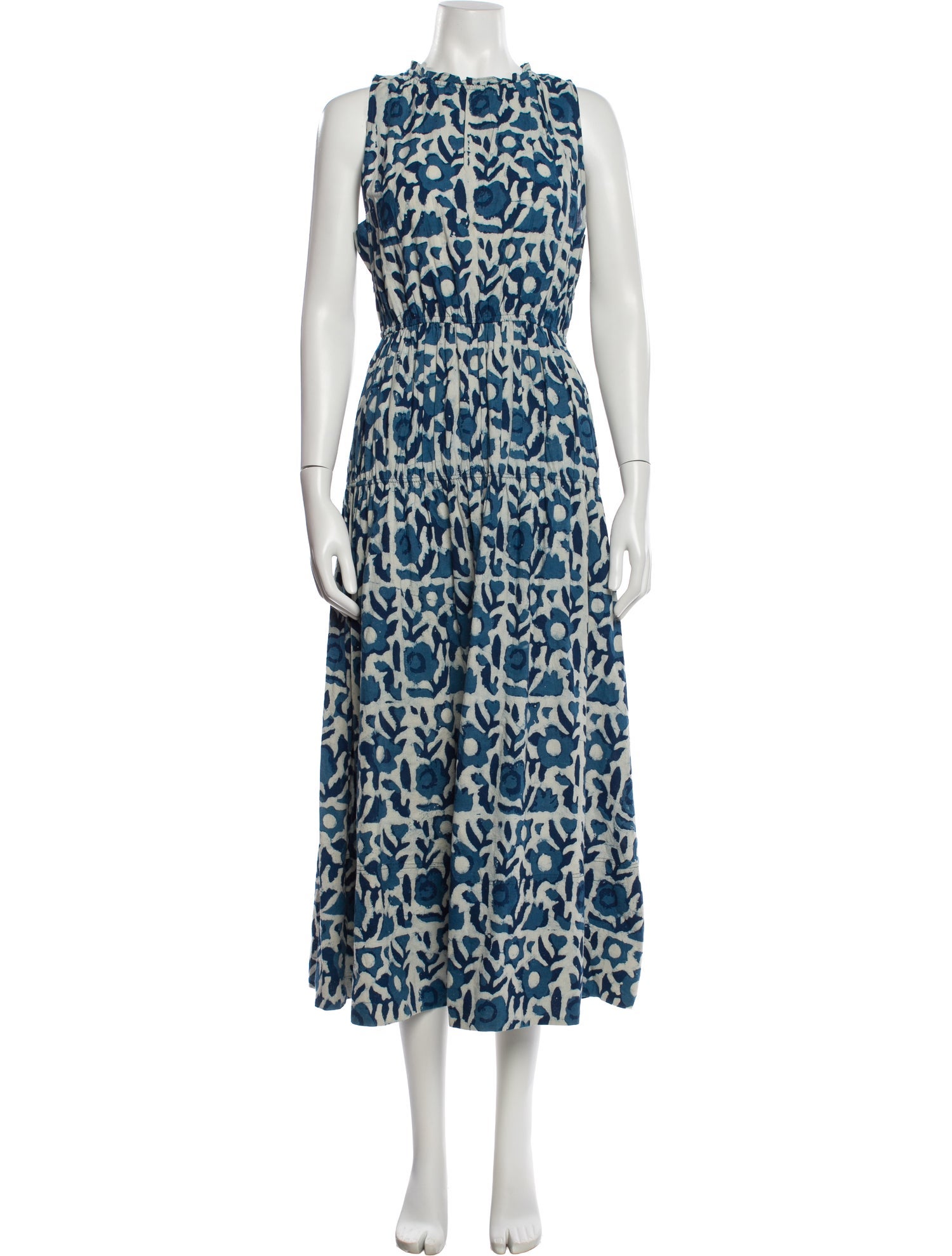 Apiece Apart Printed Long Dress