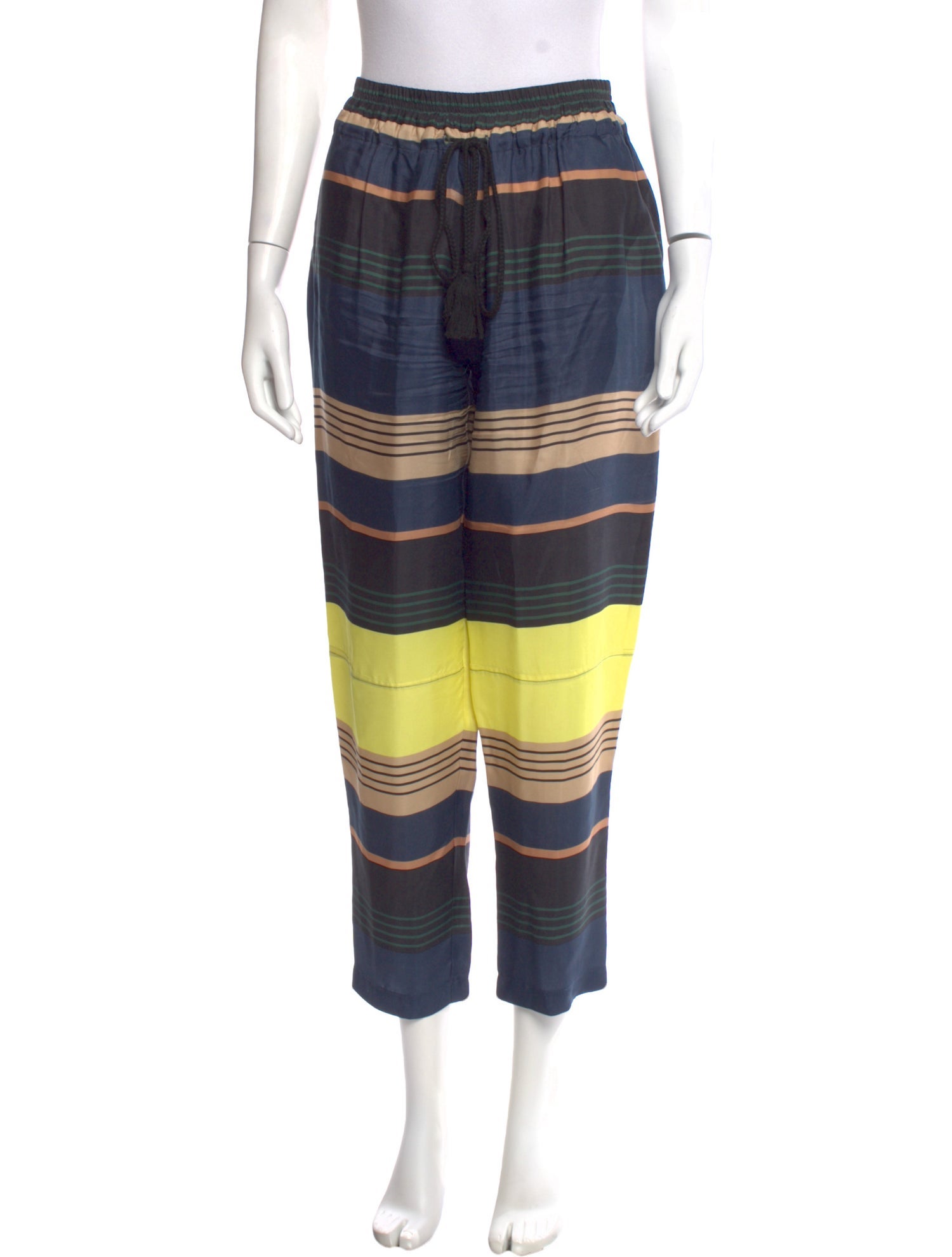 Apiece Apart Silk Straight Leg Pants