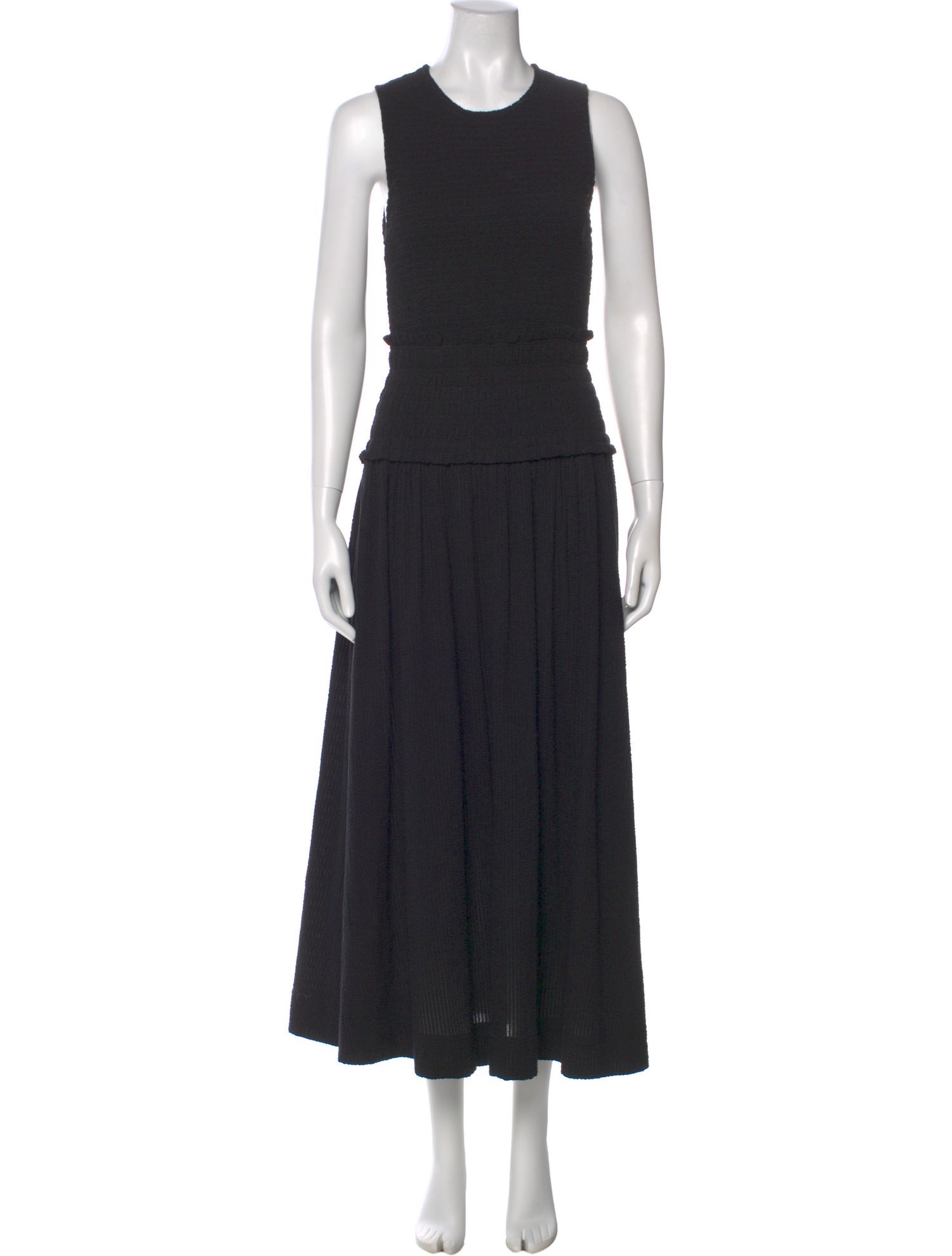 Apiece Apart Crew Neck Long Dress