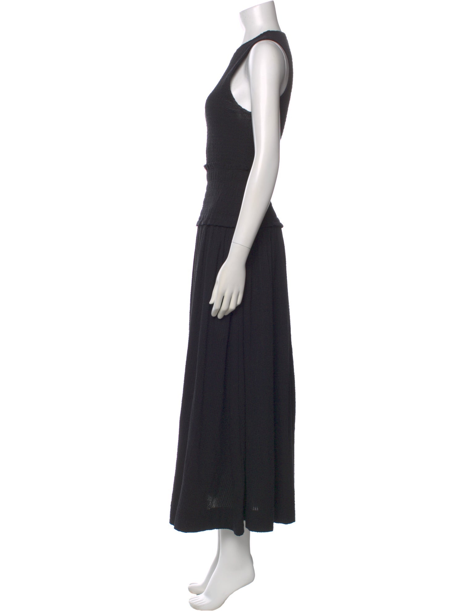 Apiece Apart Crew Neck Long Dress