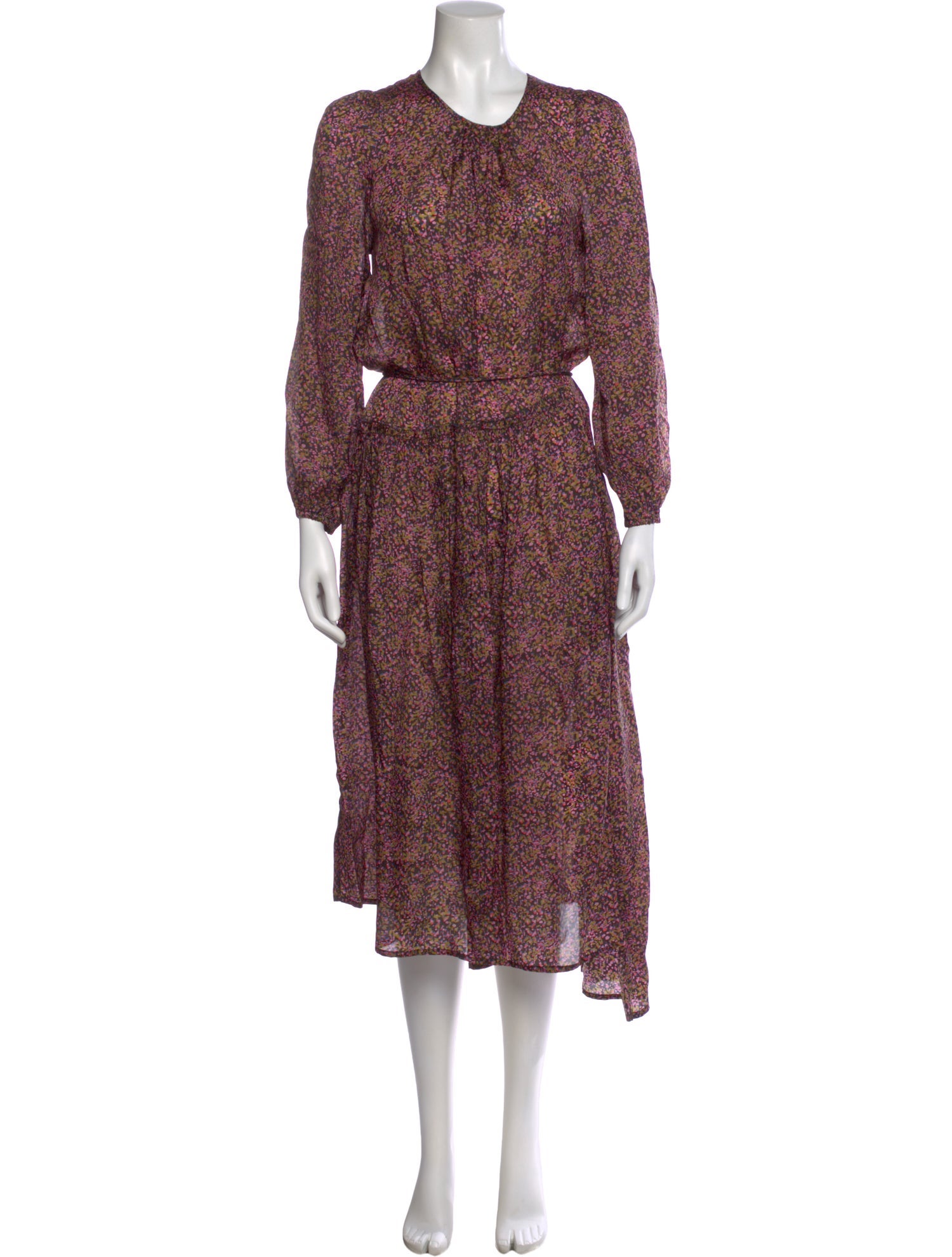 Apiece Apart Printed Long Dress