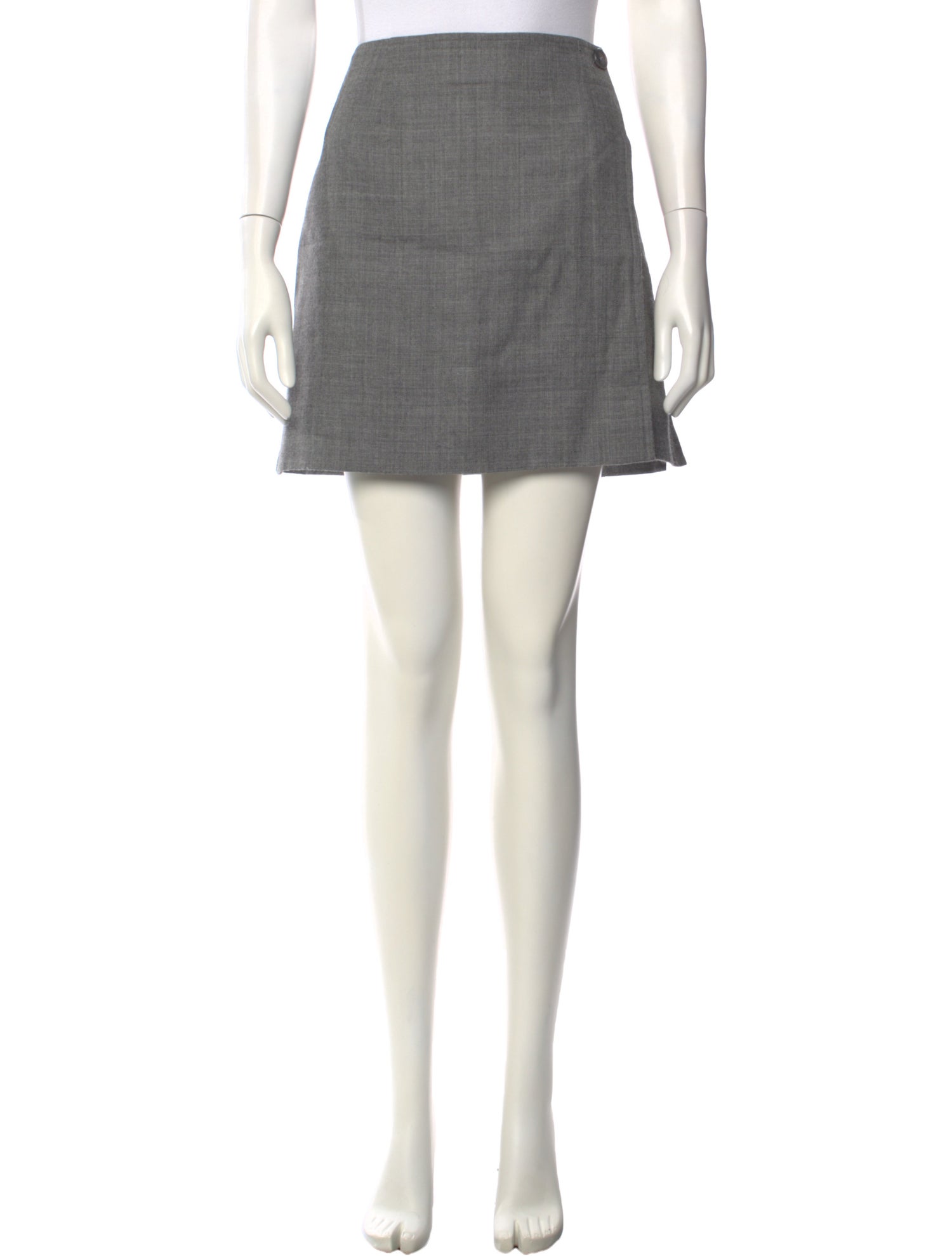 Apiece Apart Wool Mini Skirt