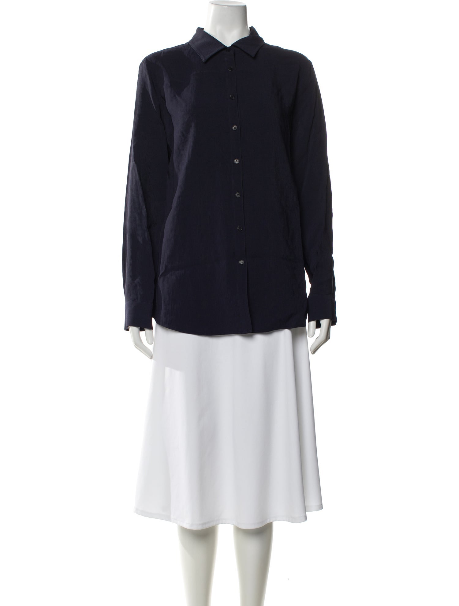 Apiece Apart Long Sleeve Button-Up Top