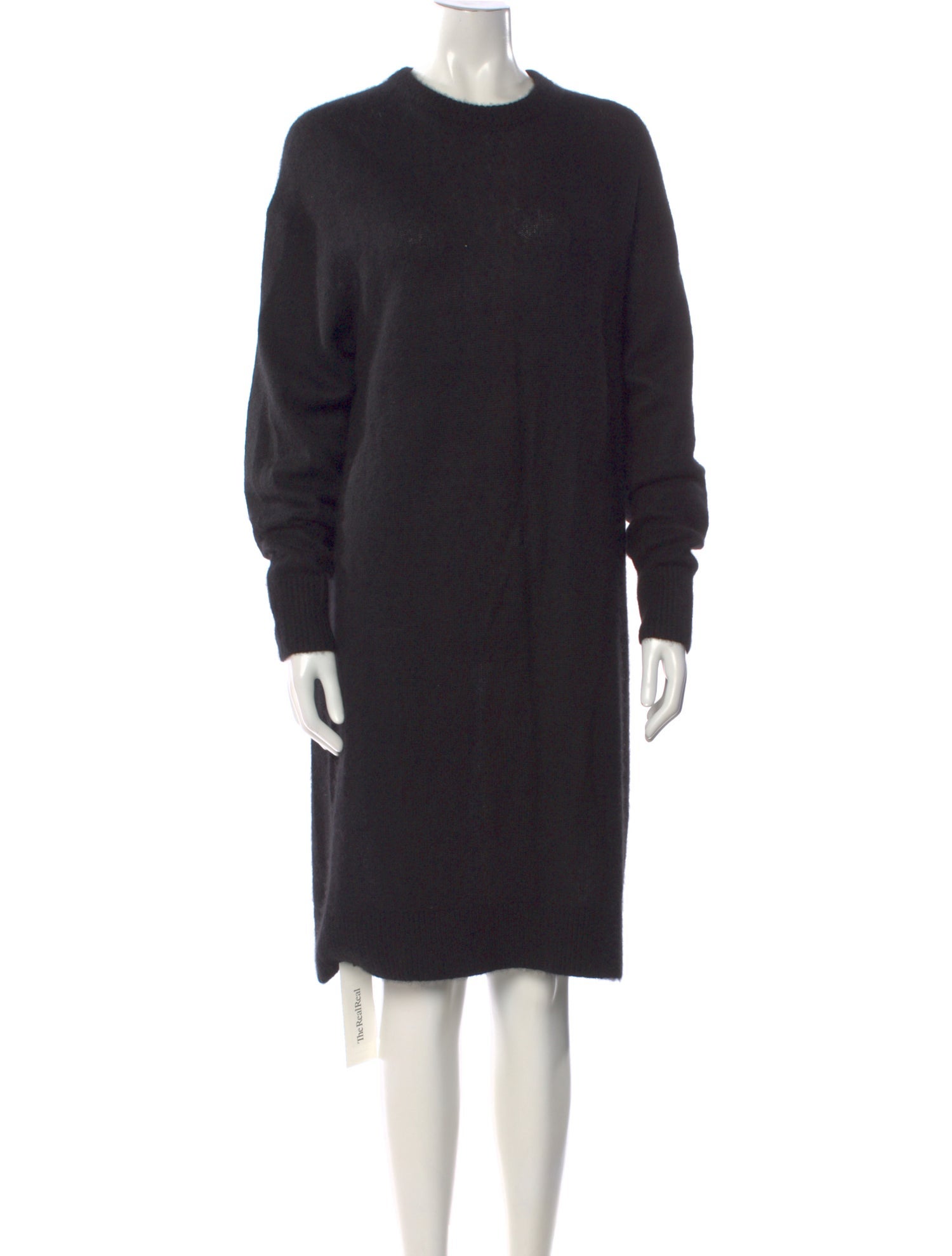 Apiece Apart Mock Neck Knee-Length Dress