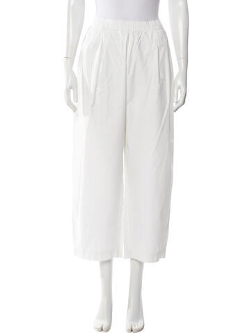 Pre-owned Apiece Apart Wide Leg Pants In White