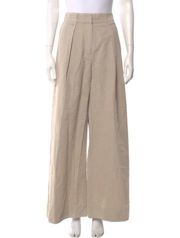 Pre-owned Apiece Apart Wide Leg Pants W/ Tags In Neutral