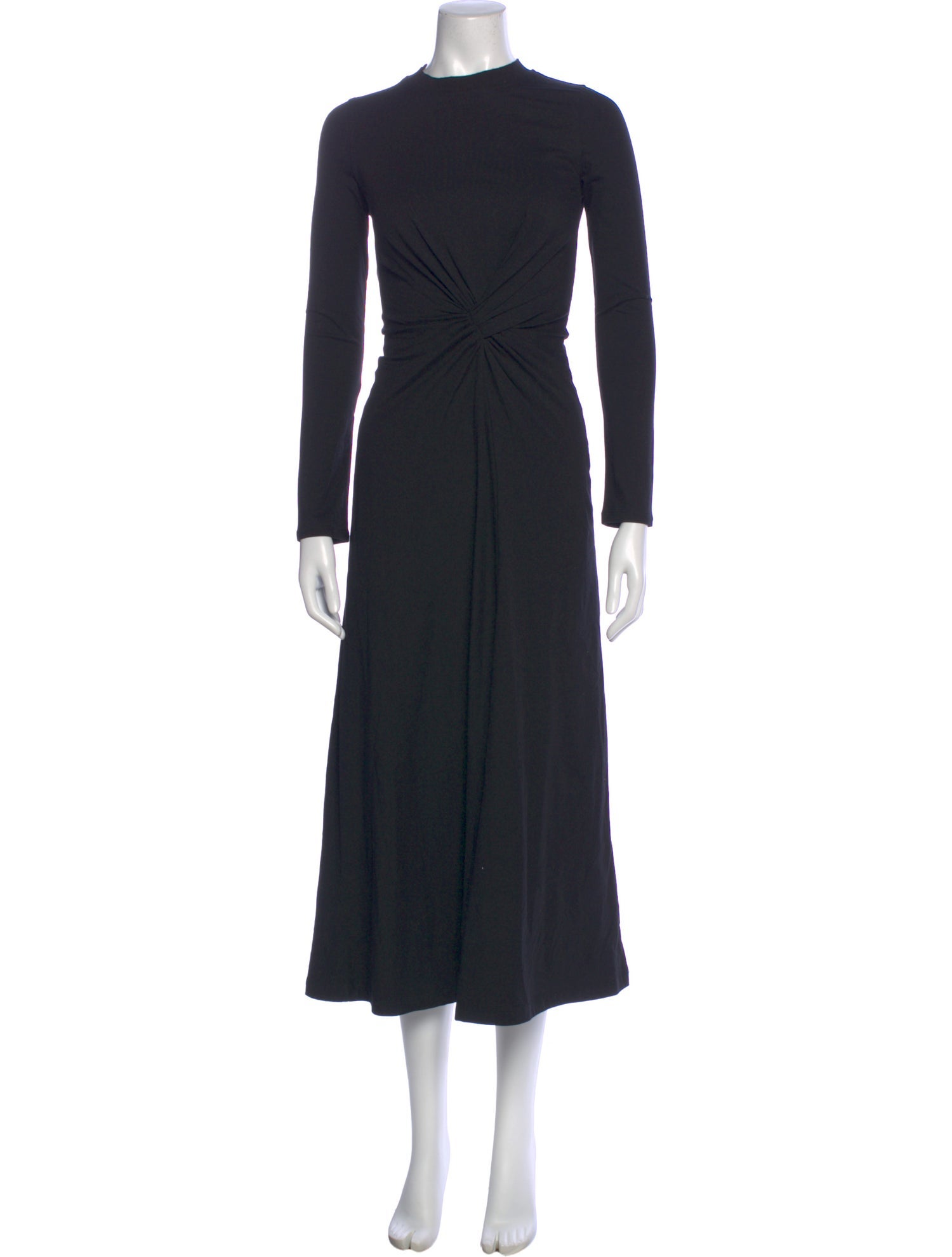 Apiece Apart Mock Neck Long Dress