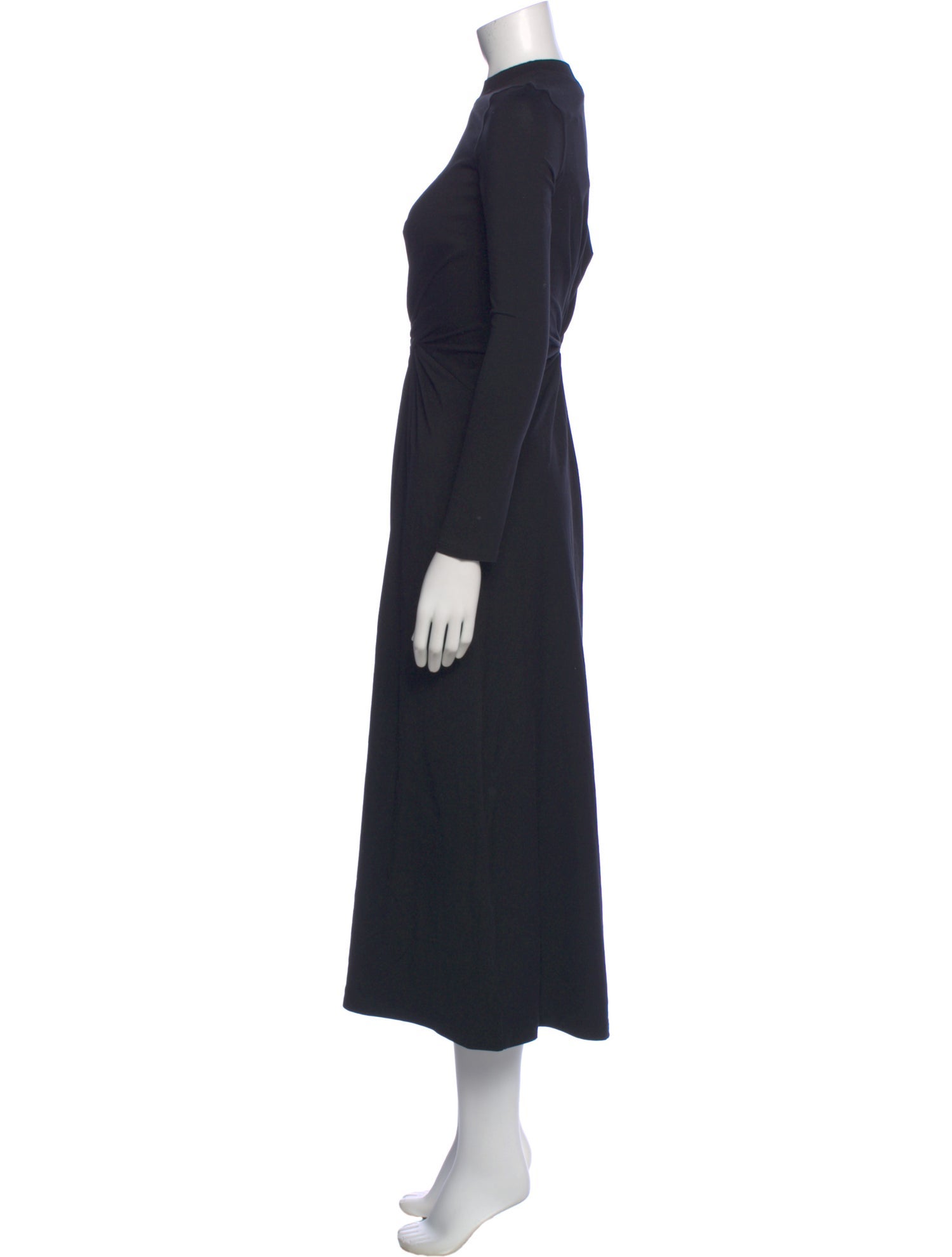 Apiece Apart Mock Neck Long Dress