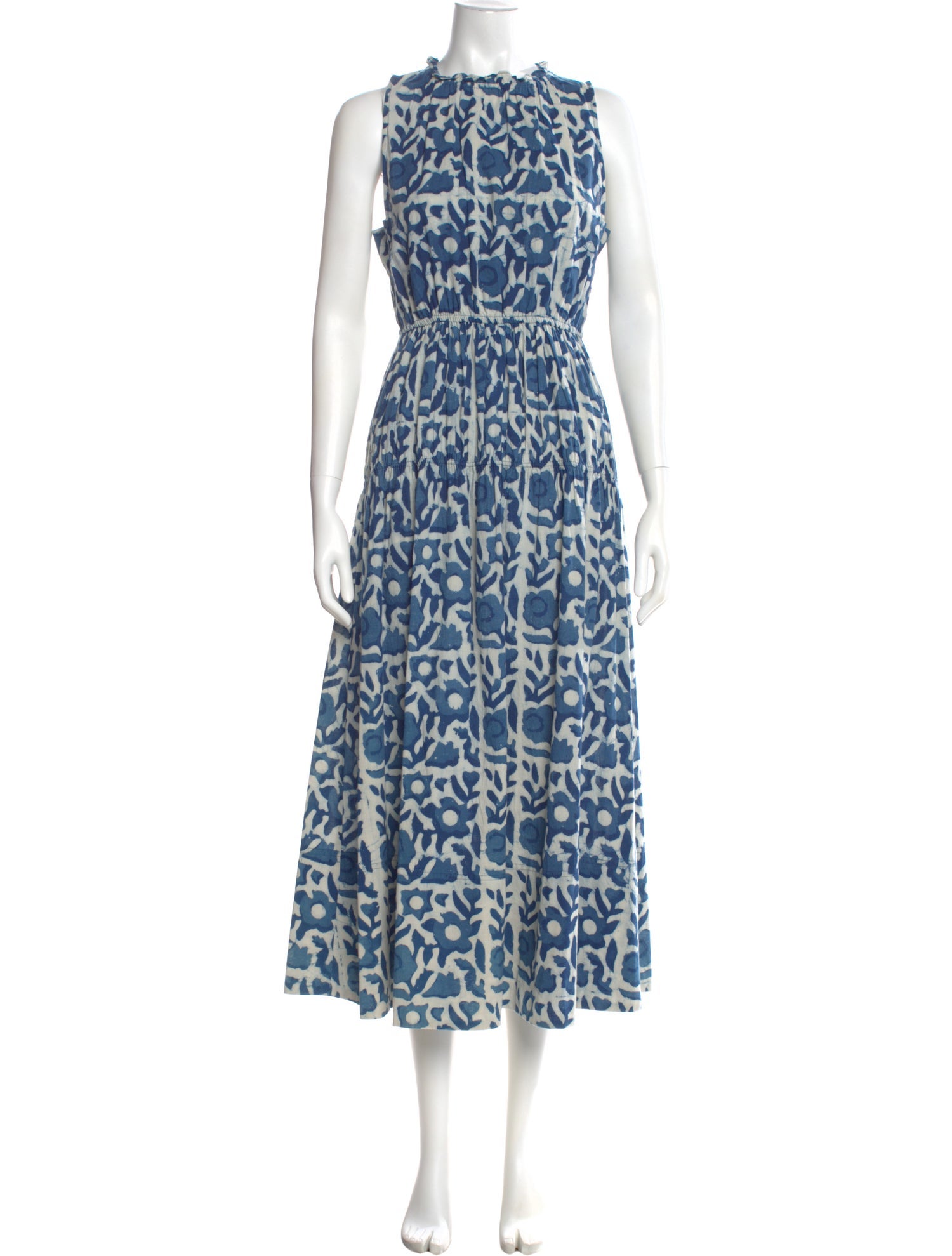 Apiece Apart Printed Long Dress