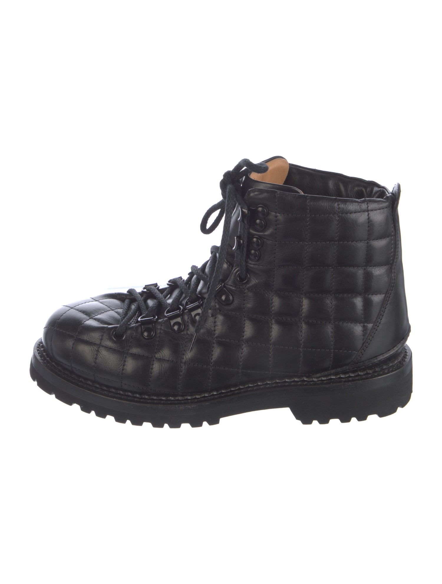 Buttero Leather Combat Boots