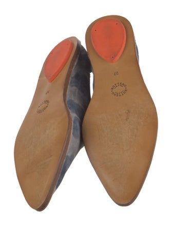 Buttero Suede Printed Flats