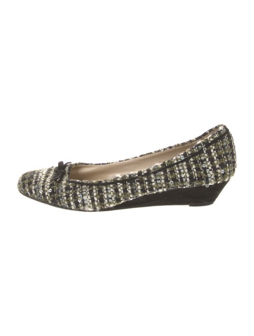 Buttero Tweed Tweed Pattern Flats