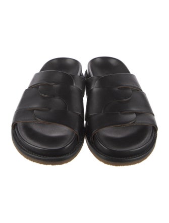 Buttero Leather Slides