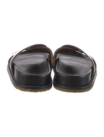 Buttero Leather Slides