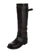 Buttero Leather Moto Boots