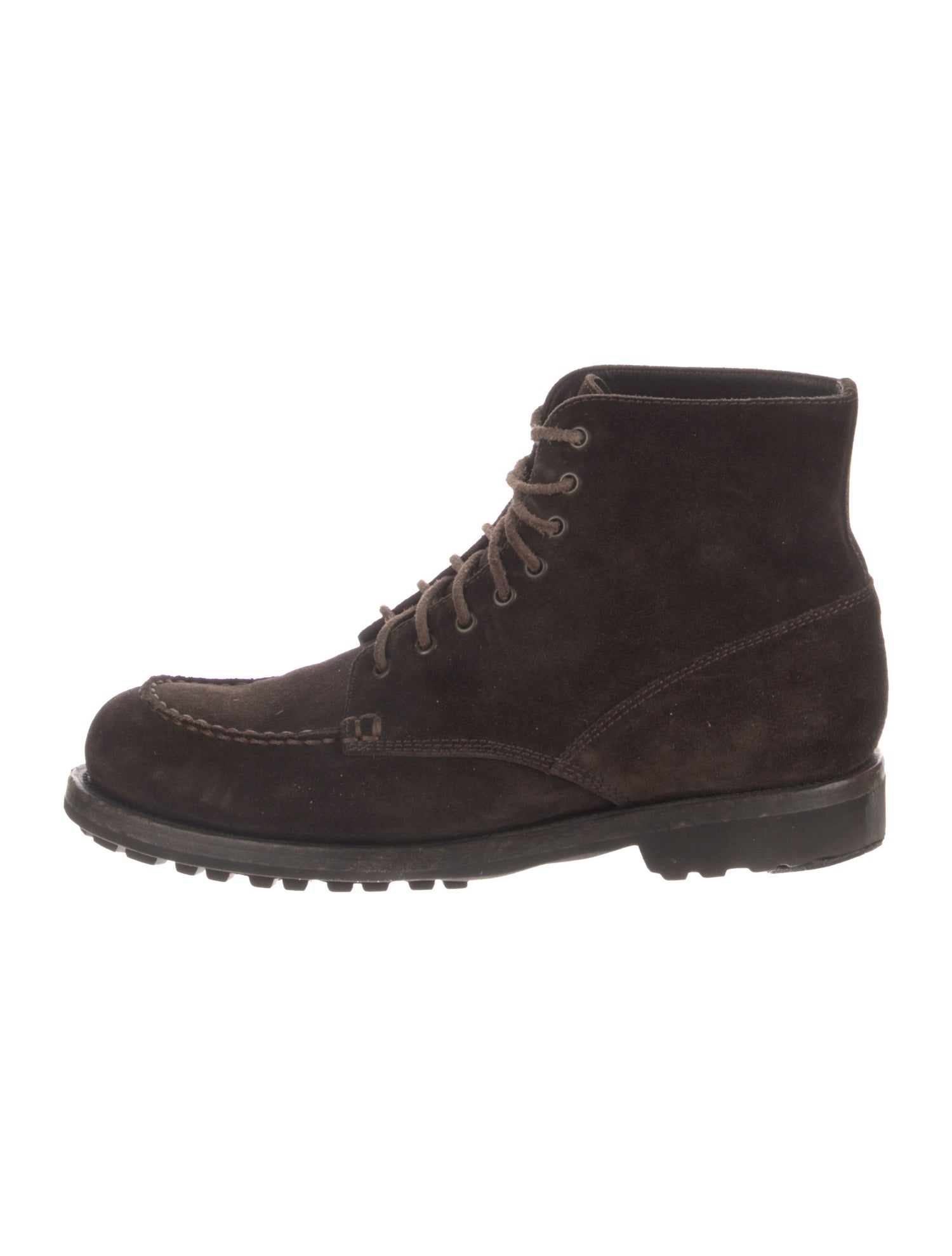 Buttero Suede Lace-Up Boots