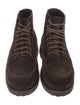 Buttero Suede Lace-Up Boots