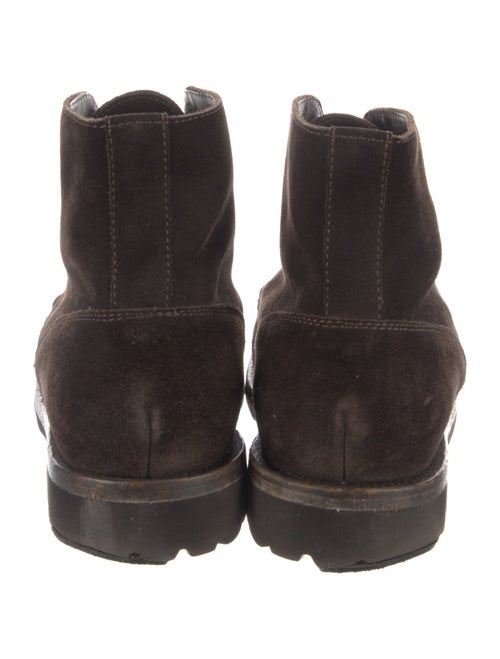 Buttero Suede Lace-Up Boots