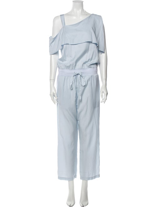 Clu Asymmetrical Jumpsuit Blue