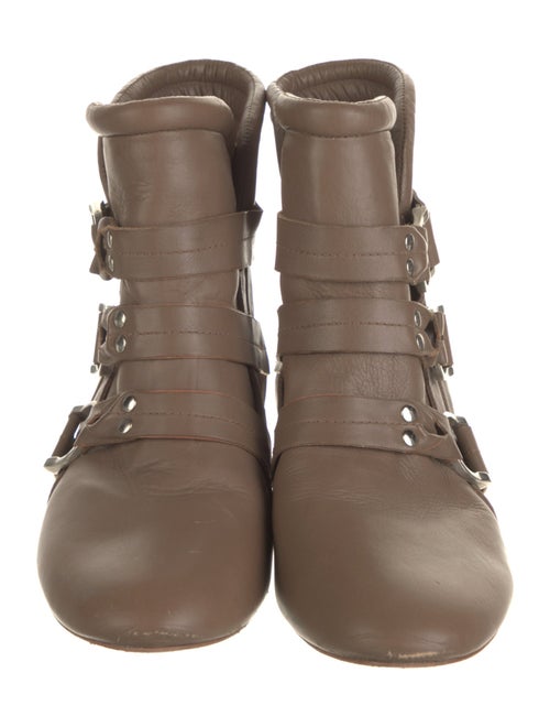 Be & D Leather Moto Boots