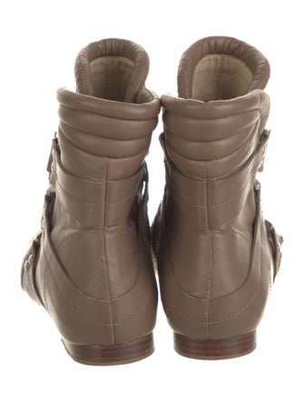 Be & D Leather Moto Boots