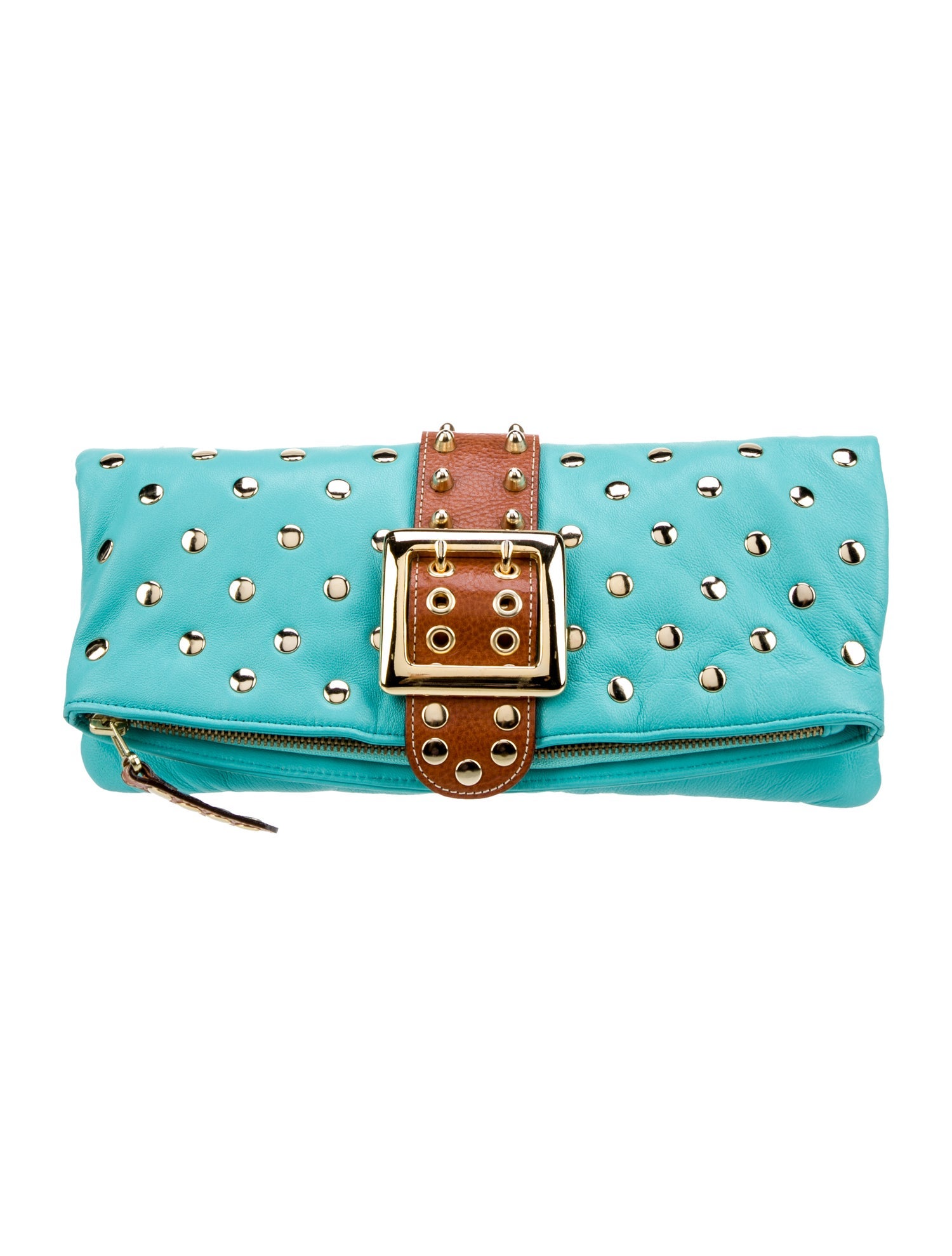 Be & D Leather Clutch