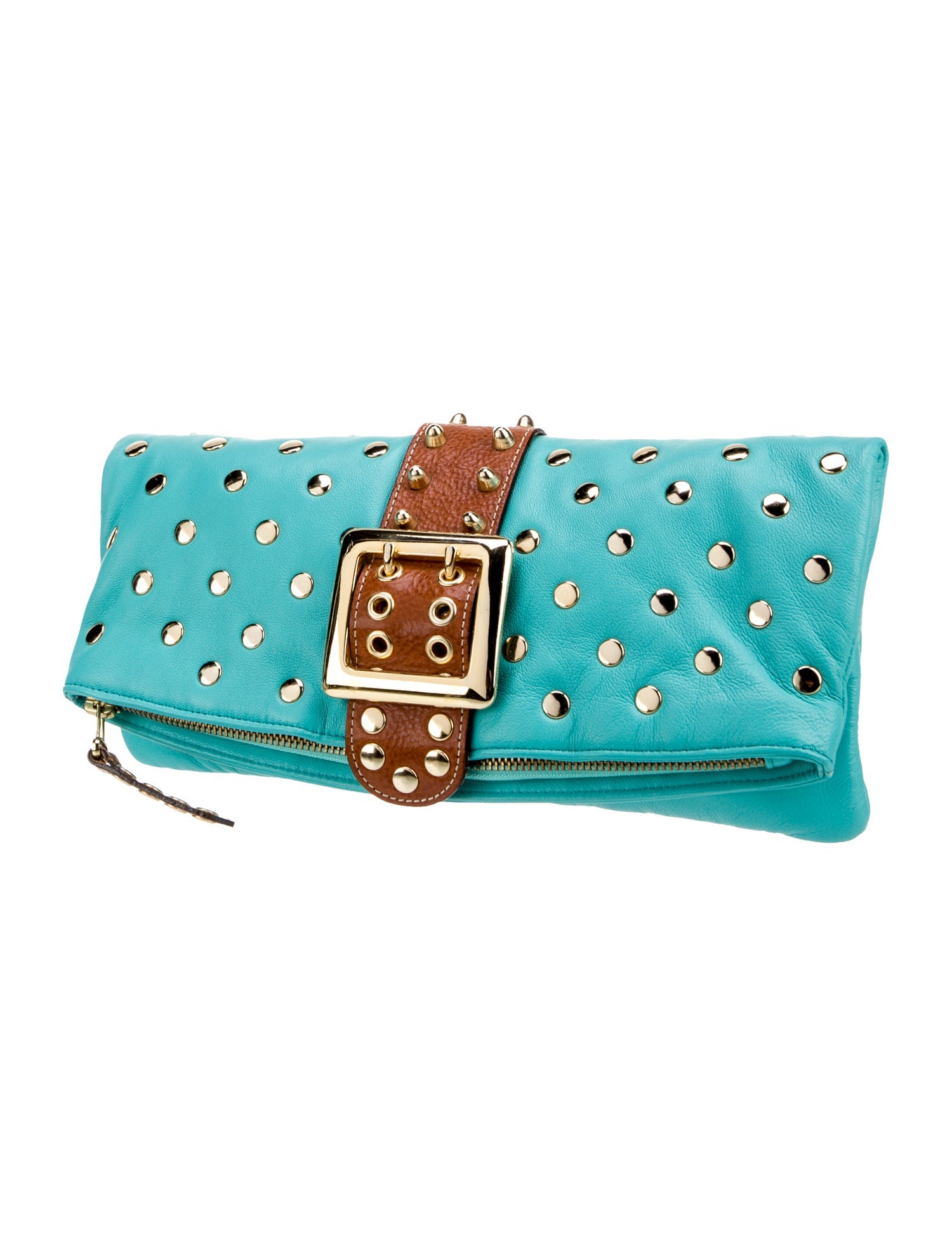 Be & D Leather Clutch