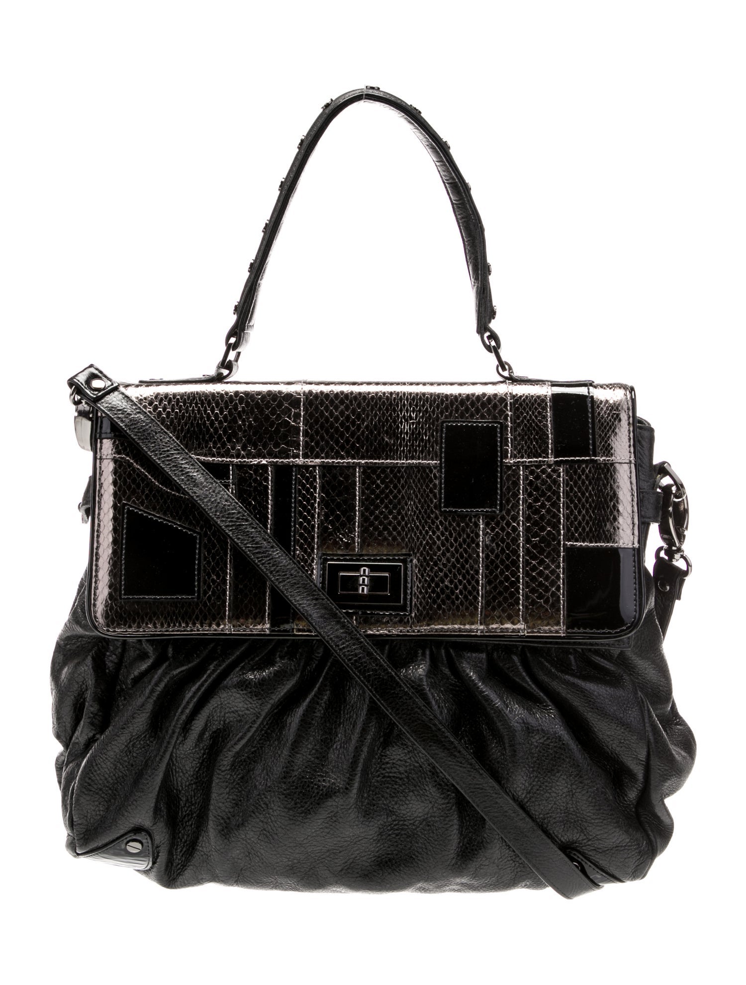 Be & D Leather Shoulder Bag