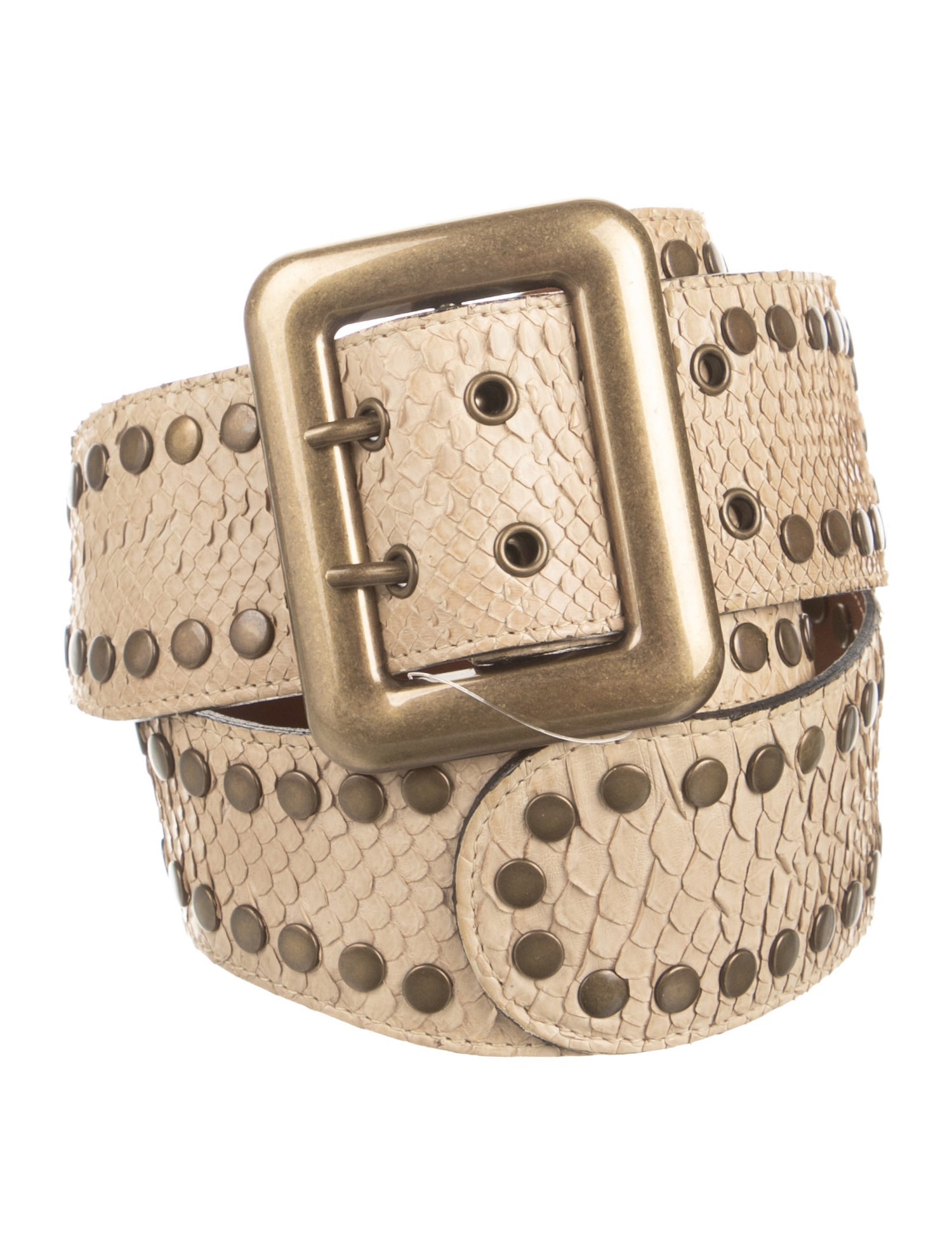 Be & D Skinny Leather Waist Belt